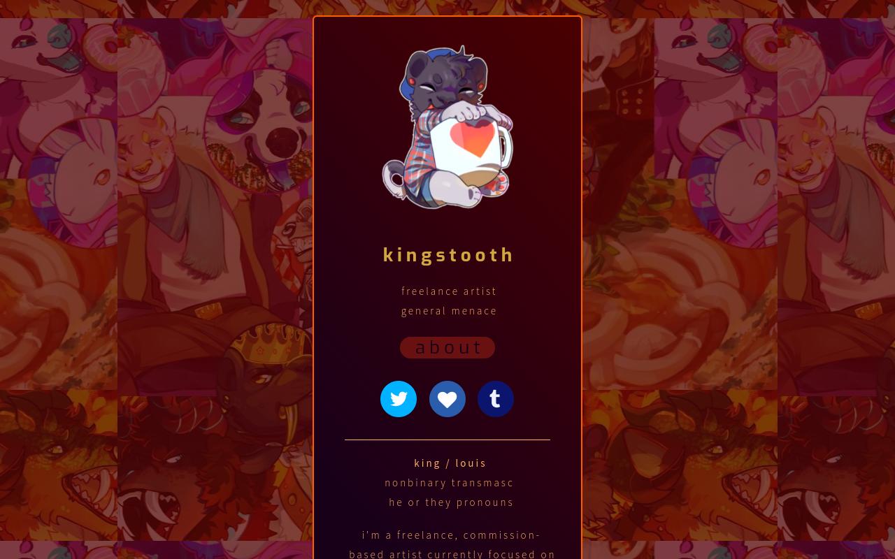 Carrd profile picture for @kings